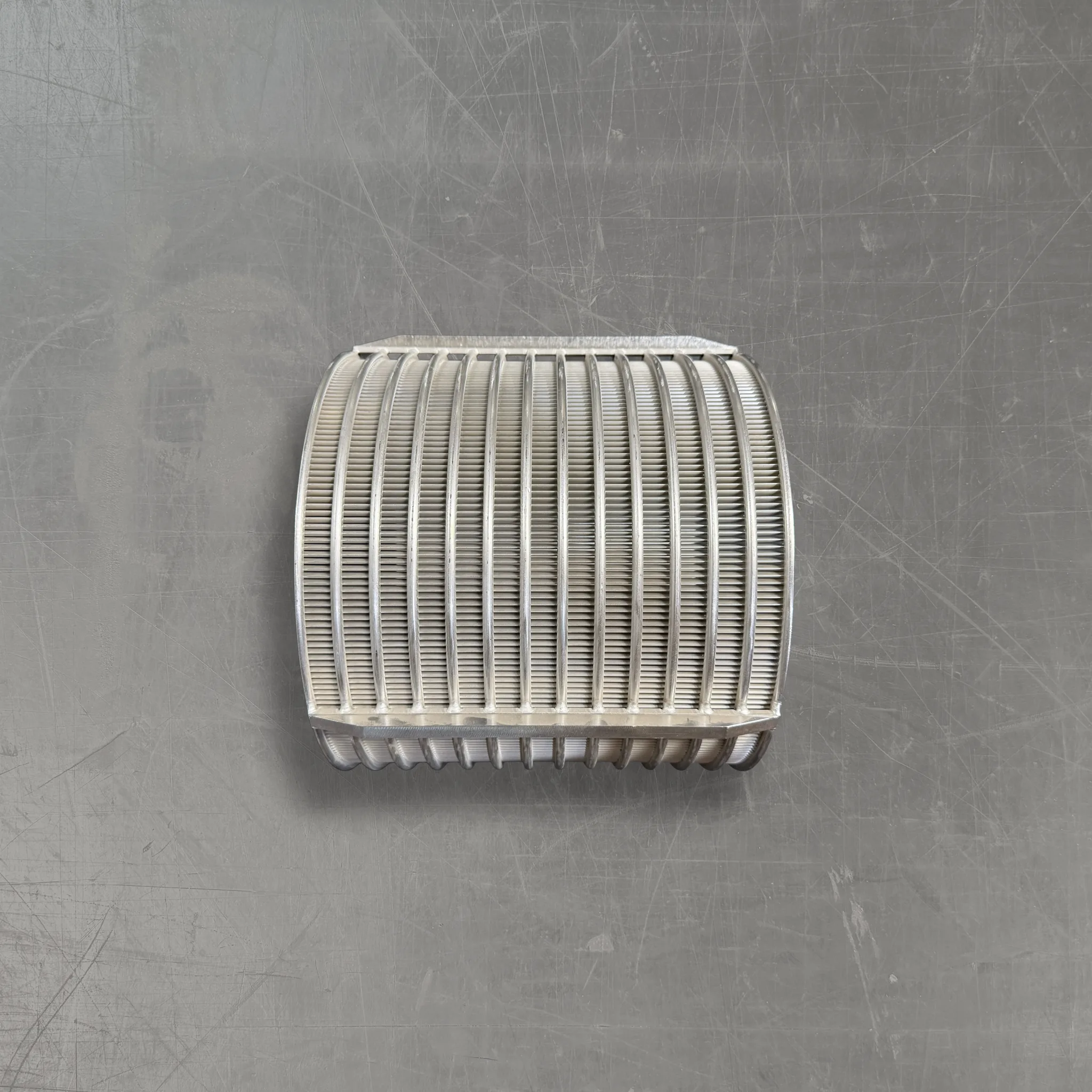 Spaltenfilter, Spaltweite 0,5mm, HD, 1.4301, L 260mm