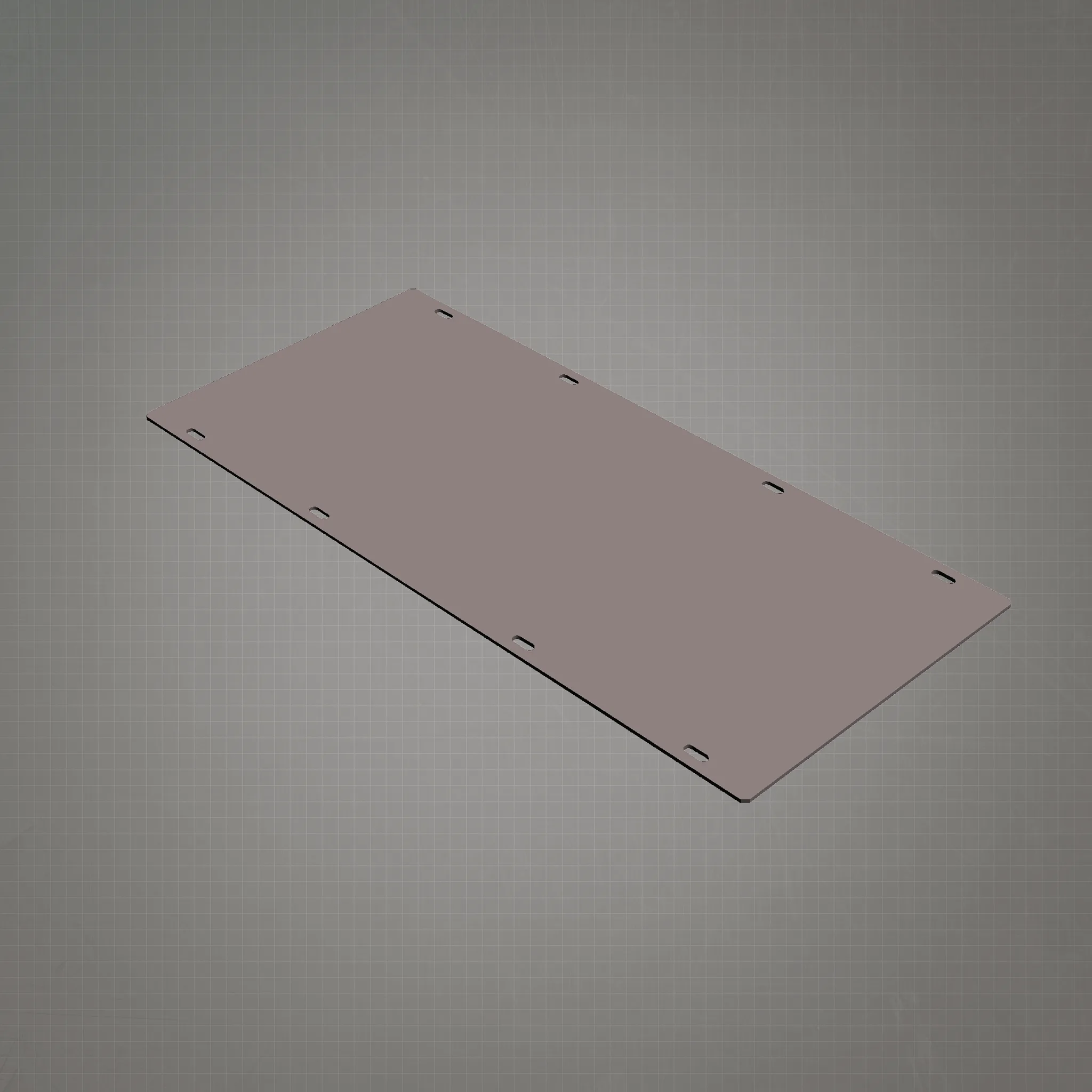 Verschleißblech, HB500, L 776mm