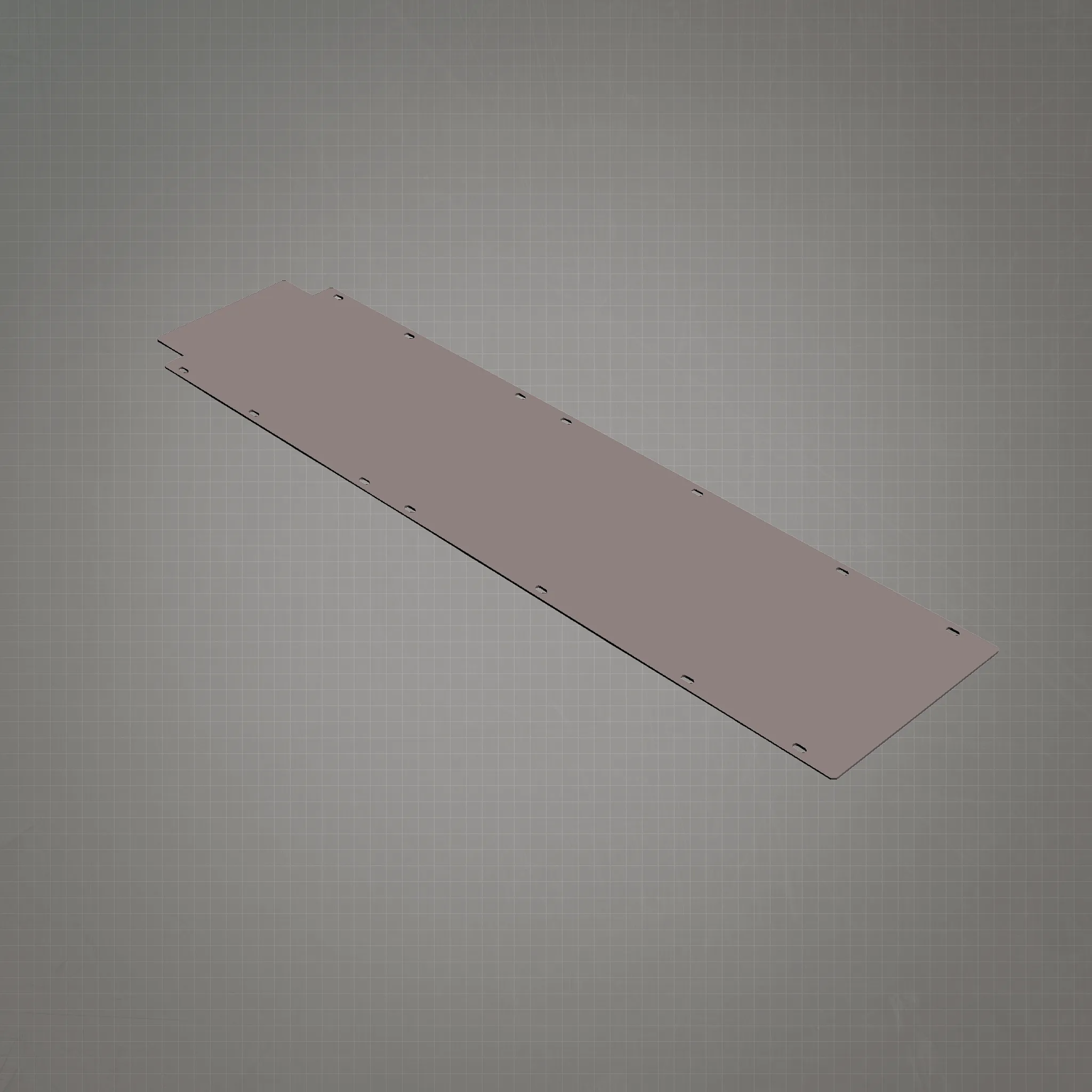 Verschleißblech, HB500, L 1430mm