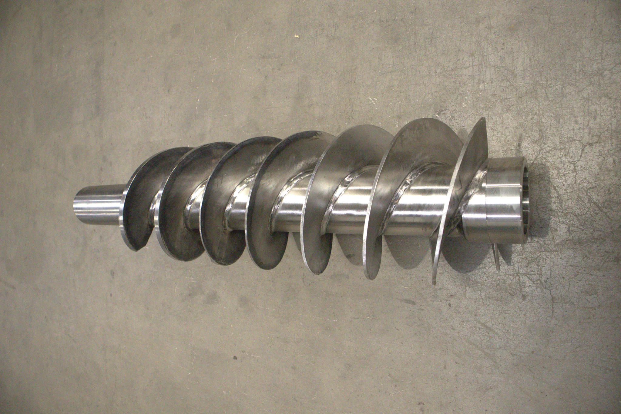 Separatorschnecke, 1.4301, L 1300mm
